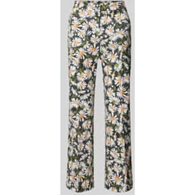 Slim fit broek met opgestikte steekzakken, model 'ARTEN'