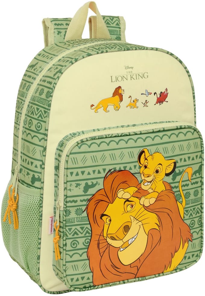 The Lion King - Rugzak - Mufasa Groen Beige 33 x 42 x 14 cm