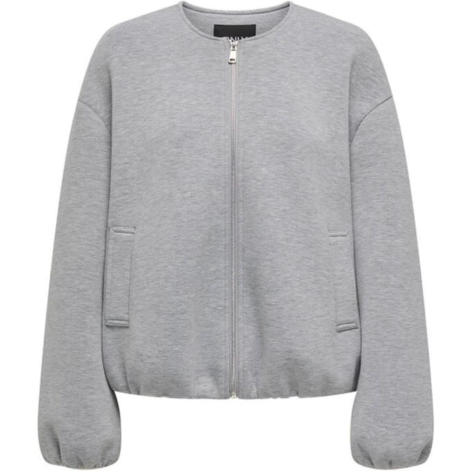 Regular Fit sweatjack met viscose-aandeel model 'ELLIE'