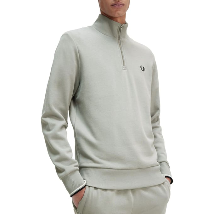 Fred Perry Half Zip Sweatshirt Heren