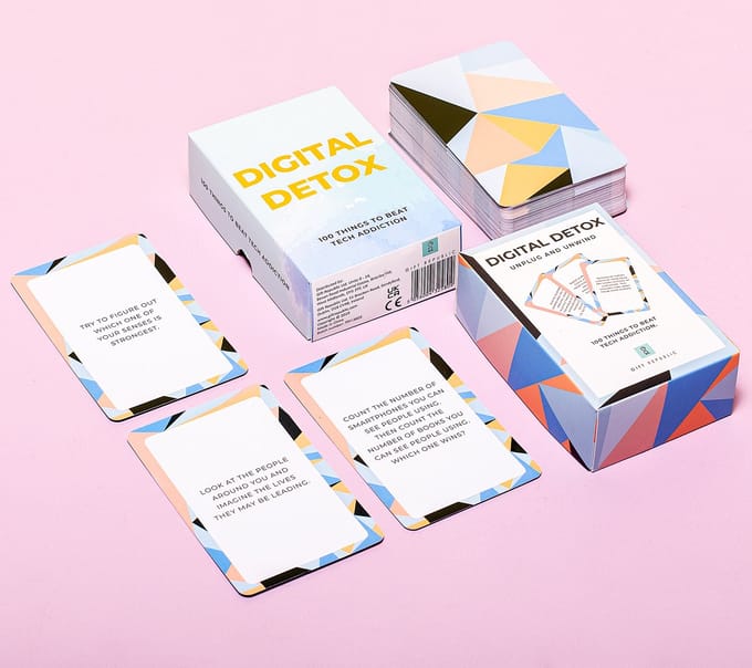 Gift Republic Mindfulness Kaarten - Digital Detox