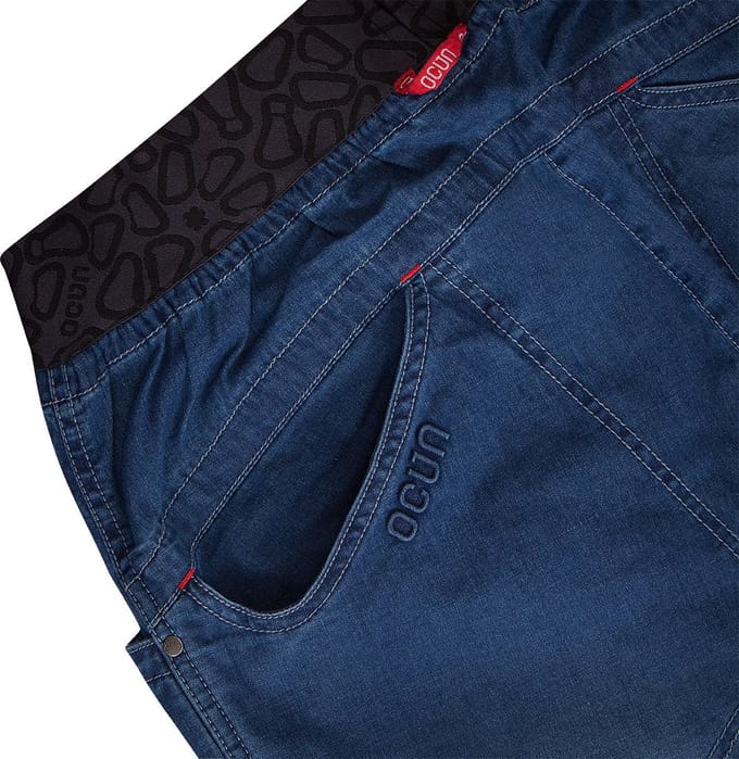 Ocun Mania Spijkerbroek Blauw S Man