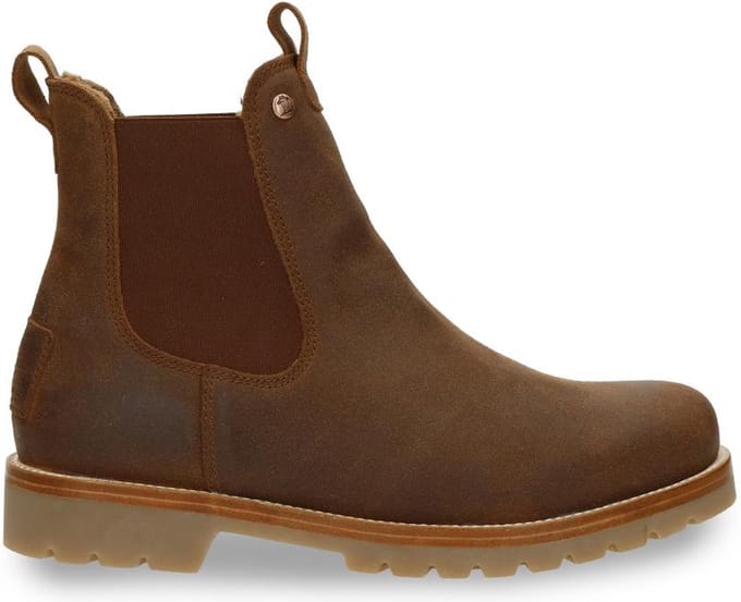 Panama Jack Chelsea Boot Burton Igloo C10 Bark Cognac Lamsvacht Gevoerd