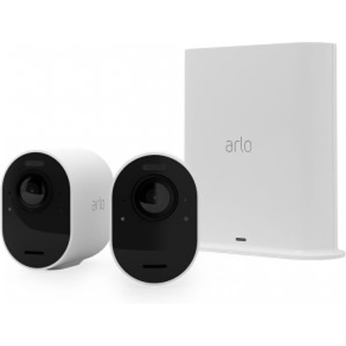 Arlo Ultra 2 4K UHD Wire-Free Beveiligingscamera System - 2 Cameras