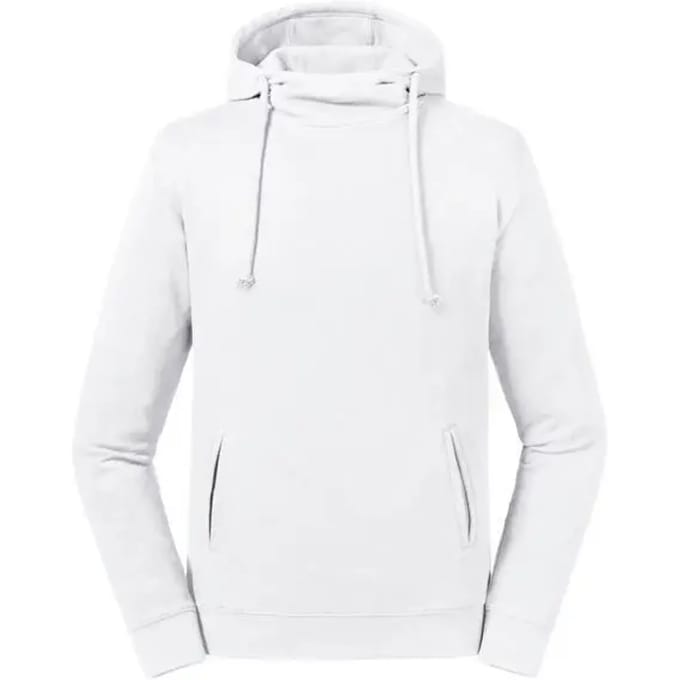 Pure Organic Hoodie met capuchon 'Russell' White - 3XL