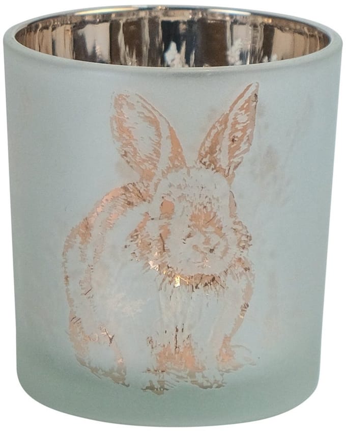 Mars & More Theelichthouder konijn brons small 8cm