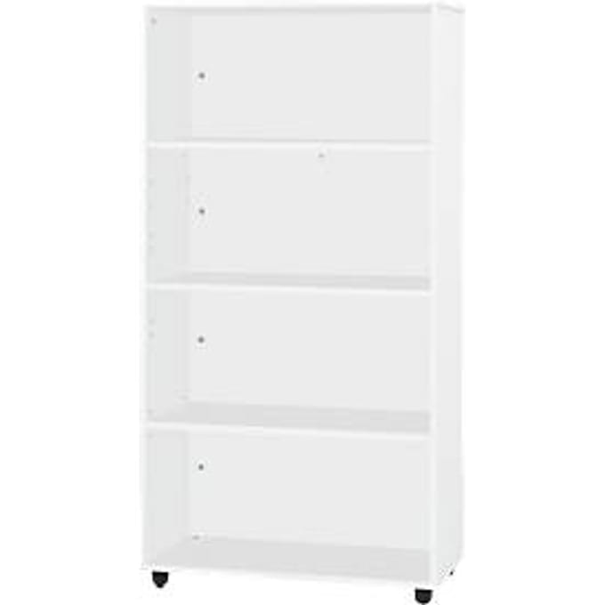 Schäfer Shop Select LOGIN stellingkast, 4 dossierhoogtes, B 800 x D 420 x H 1514 mm, wit