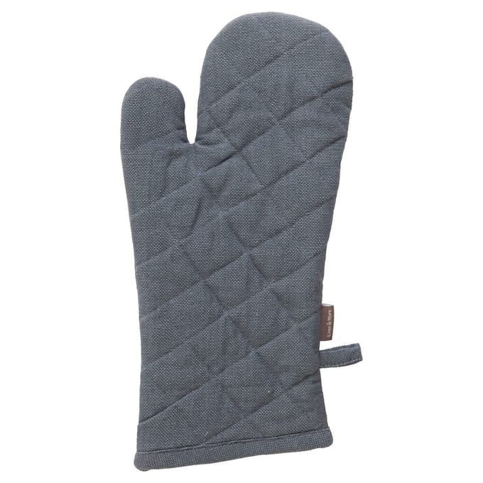 Linen & More - Ovenwant 'Indi' (Grijs) 2 stuks