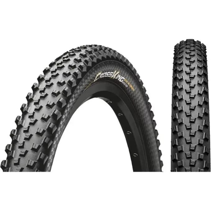 Zachte band Continental Cross-King II Skin Shieldwall Tubeless Ready 55-622