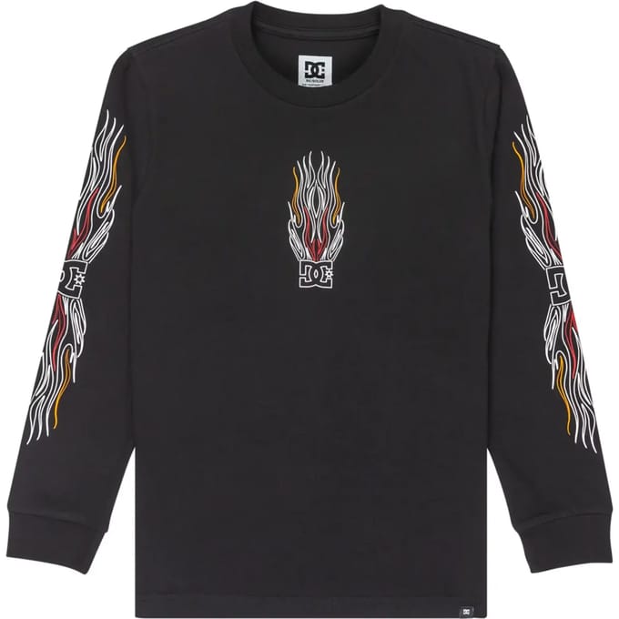 Kinder-T-shirt met lange mouwen DC Shoes Burnt Out