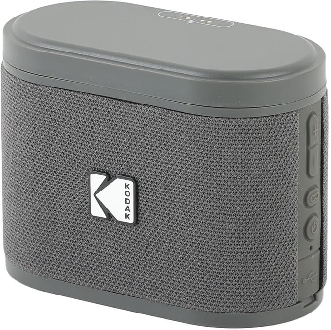 Kodak SoundBrix Bluetooth Speaker – Draadloze Muziek Box – 5W RMS – Grijs