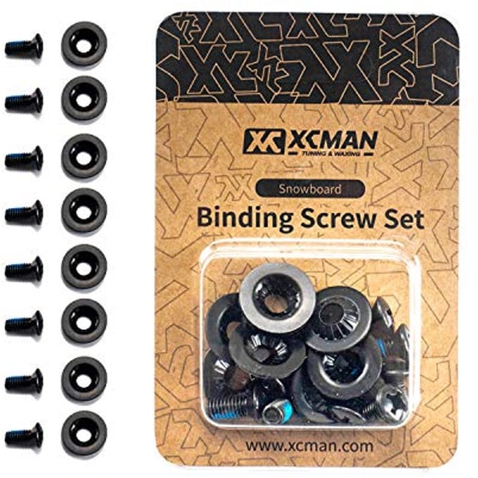Snowboard Binding Schroef Set M6x16mm - 8 Stuks voor Ski en Snowboard