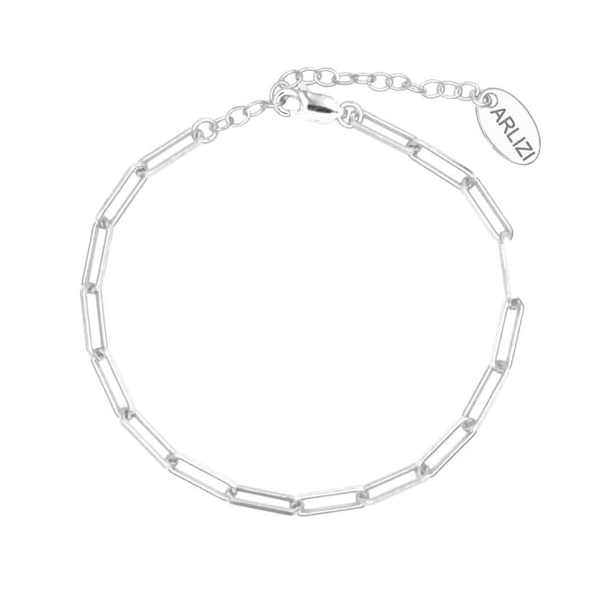 ARLIZI 1933 Armband Schakelketting - sterling zilver - 20 cm