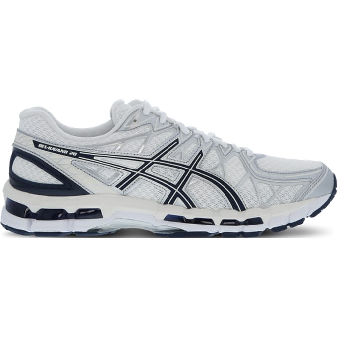 Asics GEL-KAYANO 20 Sneakers Heren - Wit - Maat 44 - Mesh/Synthetisch