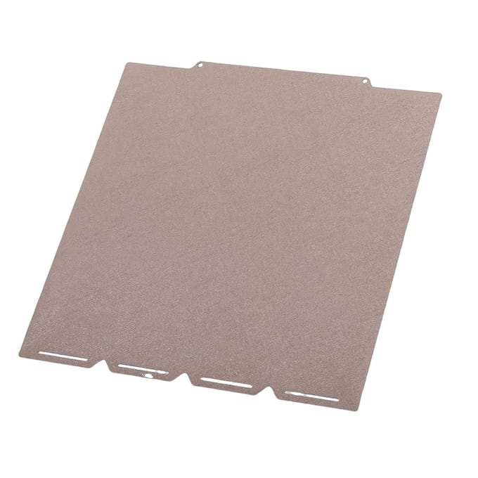 Bouwplaat Geschikt voor Snapmaker U1 276x293mm Hittebestendig Dubbelzijdig PEI Textuur 3D Printer gray