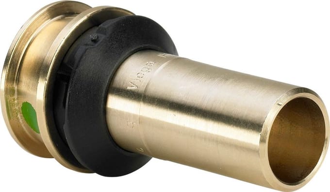 Viega Raxofix-insteekstuk, d1 25, d2 22 siliciumbrons Model 5313, 646592