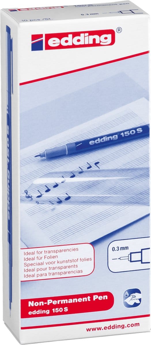 Edding 150 S Non-Permanent Pen Groen