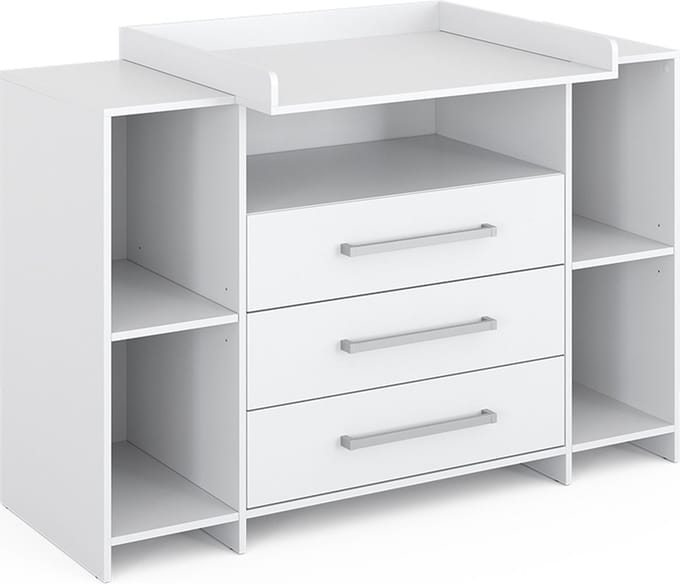 Vicco Oskar Commode – 143 x 100 cm XL met laden Wit