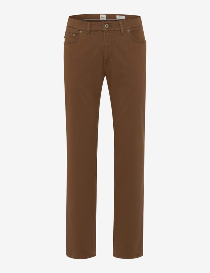 Brax Heren Jeans  Style COOPER, bruin, maat 33/30