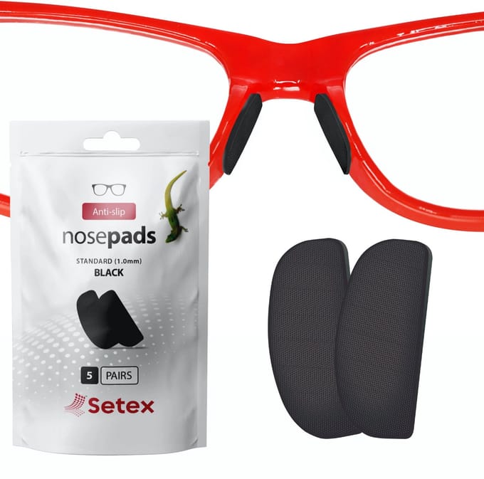 Setex anti-slip neuspad standaard 1.0mm | zwart | 5 paar