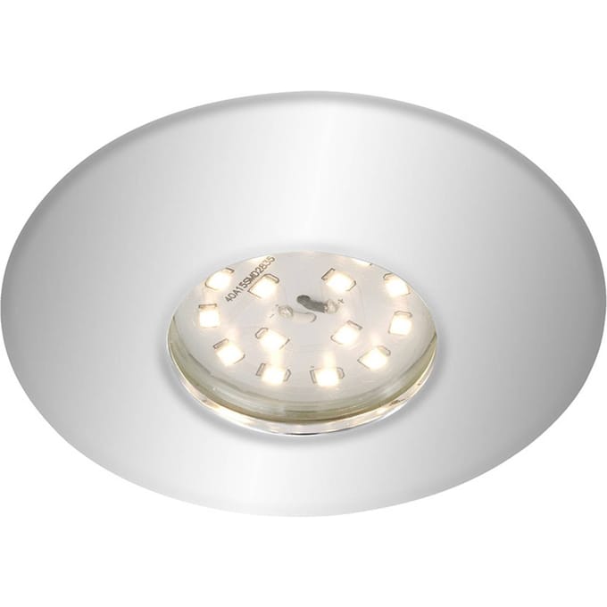 Briloner Verchroomde LED inbouwspot Douche, IP65