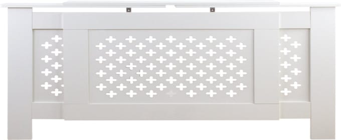Radiator ombouw verwarming - radiator omkasting - breed 140 cm tot 190 cm