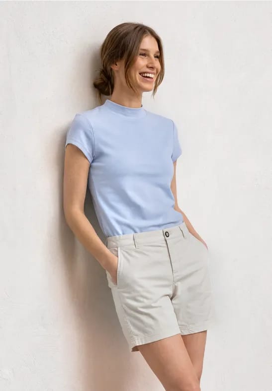 Basic Shirt met col