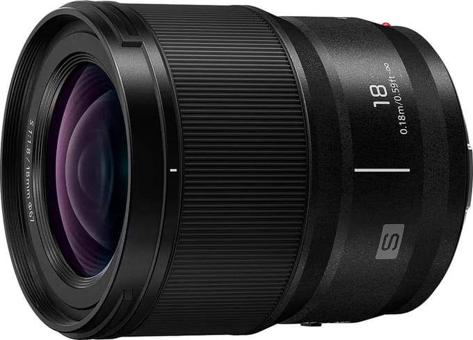 Panasonic Lumix S Lens 18mm F/1.8