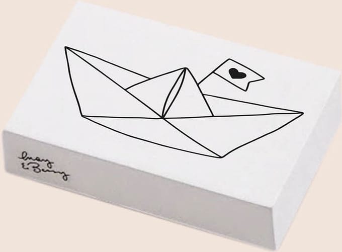 Colop May & Berry Stempel | Boot | 3.5 x 5.5 cm