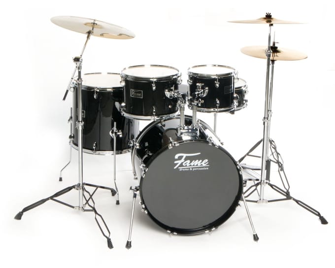 Fame FG22B-BK First Gig Rock Set Black - Drum set