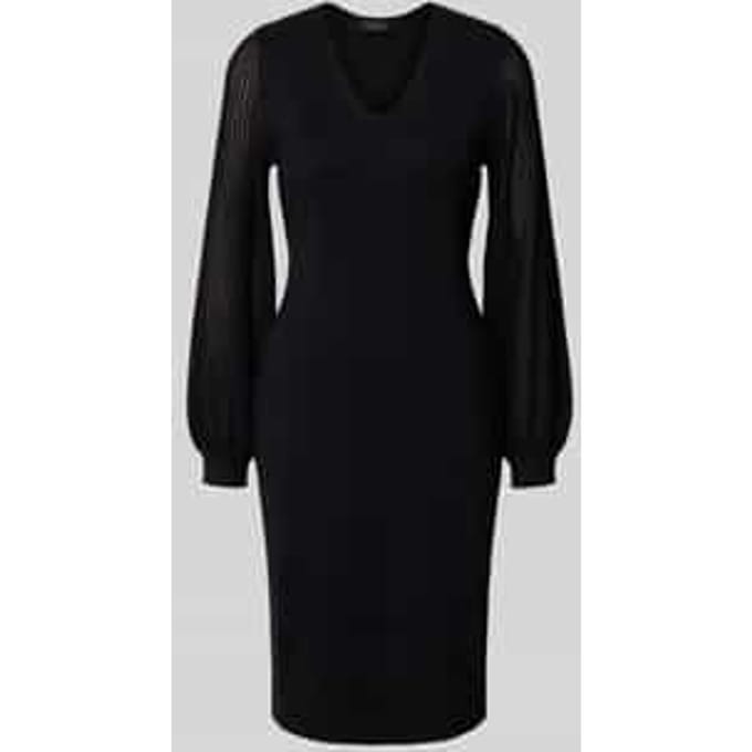 s.Oliver  Dresses Black Größe: 42 | Midikleider Outlet | Damen | Schwarz