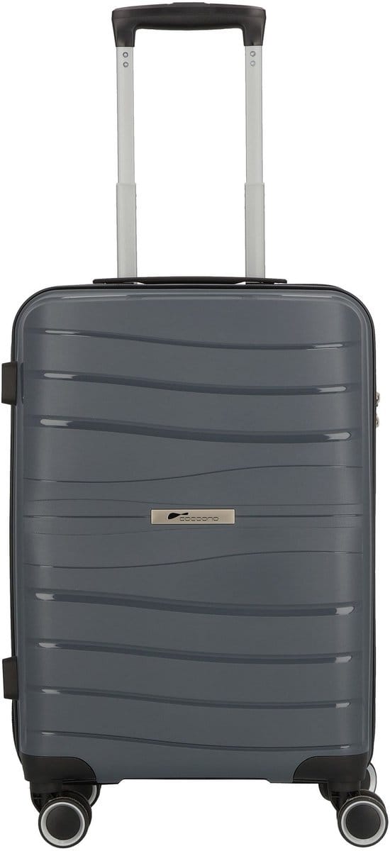 cocoono Leon 4 wielen Cabinewagen 55 cm - Harde bagage - TSA slot - anthrazit