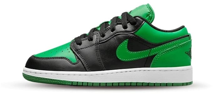 Jordan 1 Low Lucky Green (GS) - Maat 38
