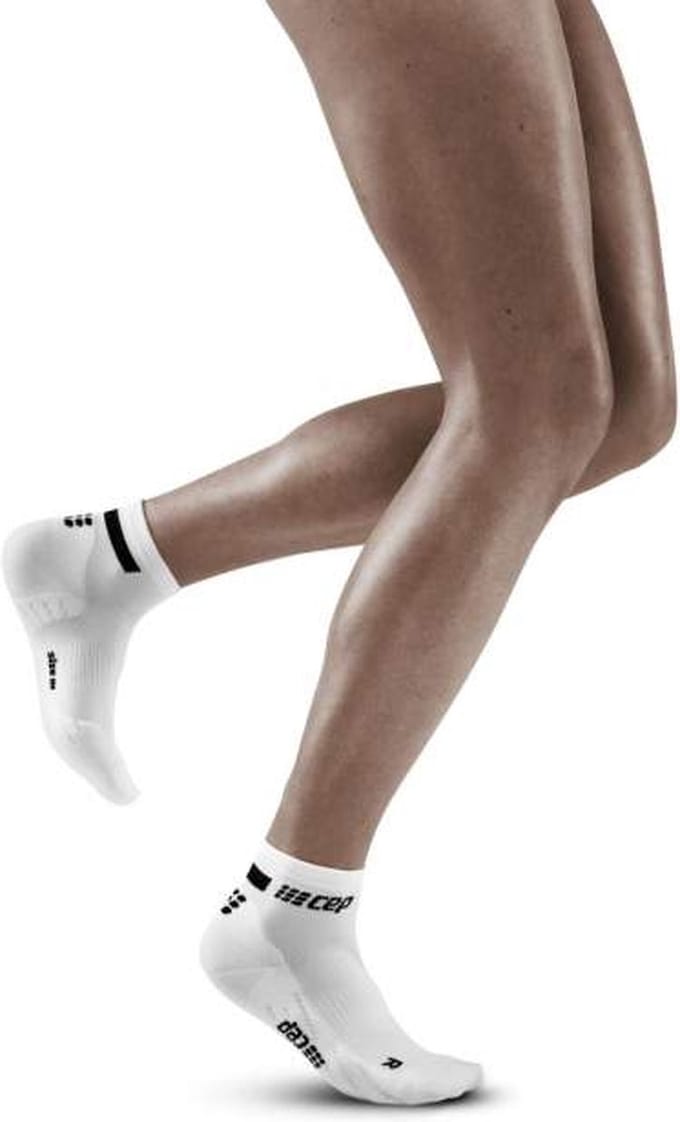 CEP | The Run Low Cut Socks V4 | Hardloopsokken | Dames | White | IV -