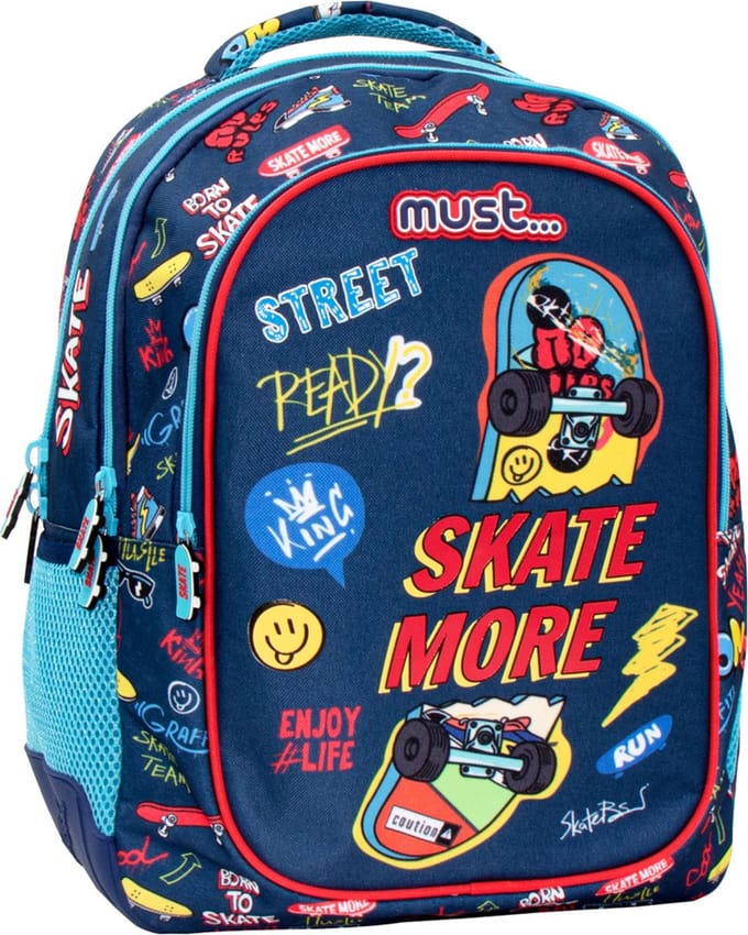 Must Rugzak Skate - 43 x 33 x 18 cm - Polyester