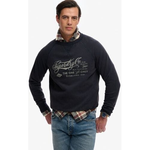 Bedrukt sweatshirt Superdry Merchant Vintage