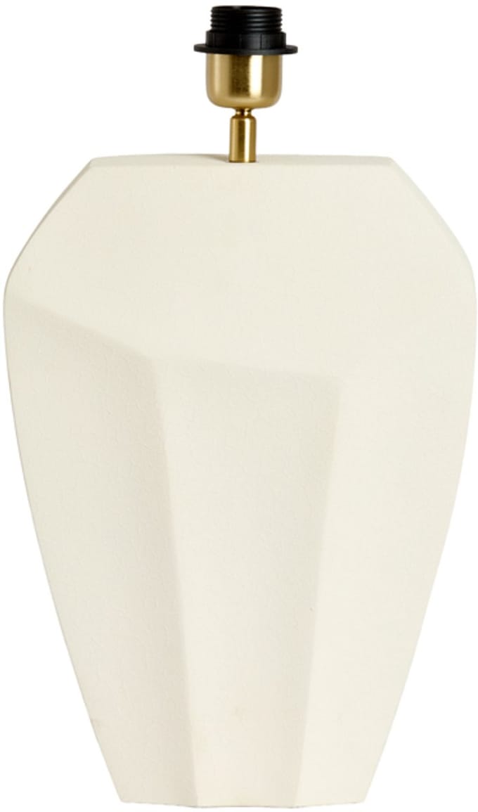 Light & Living - Lampvoet CORDOBA - Wit - 26x12x38 cm