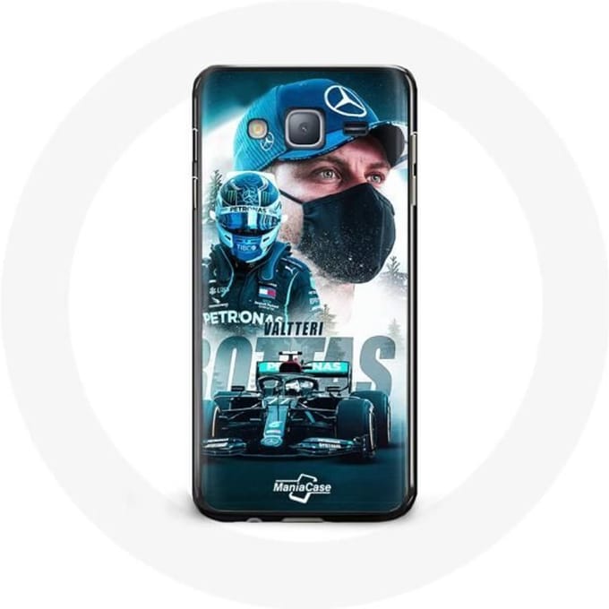 Case voor Samsung Galaxy J7 Formule 1 Valtteri Bottas Finse coureur