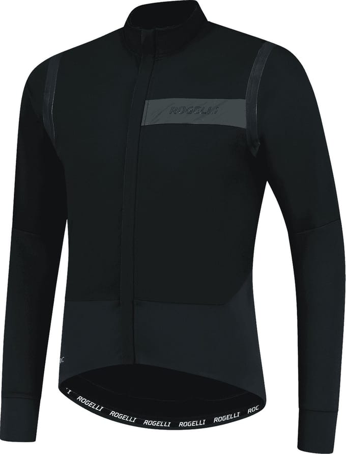 Rogelli Infinite Fietsjack Winter - Heren - Zwart, Reflectief - Maat L