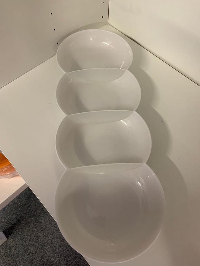 Tapasschaal Tupperware