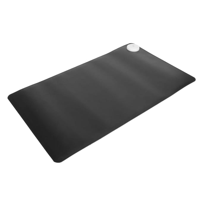 Warm Desktop Pad 3 Heating Levels Timing Waterproof Large PU Leather Heated Mouse Pad for Office EU PLUG