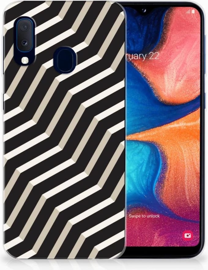 Samsung Galaxy A20e TPU Hoesje Illusion