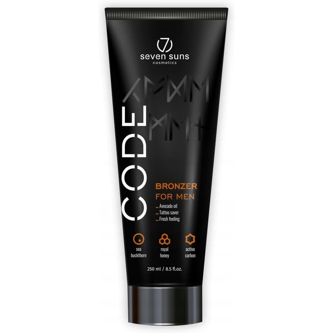 7Suns Code Bronzer voor mannen 250ml