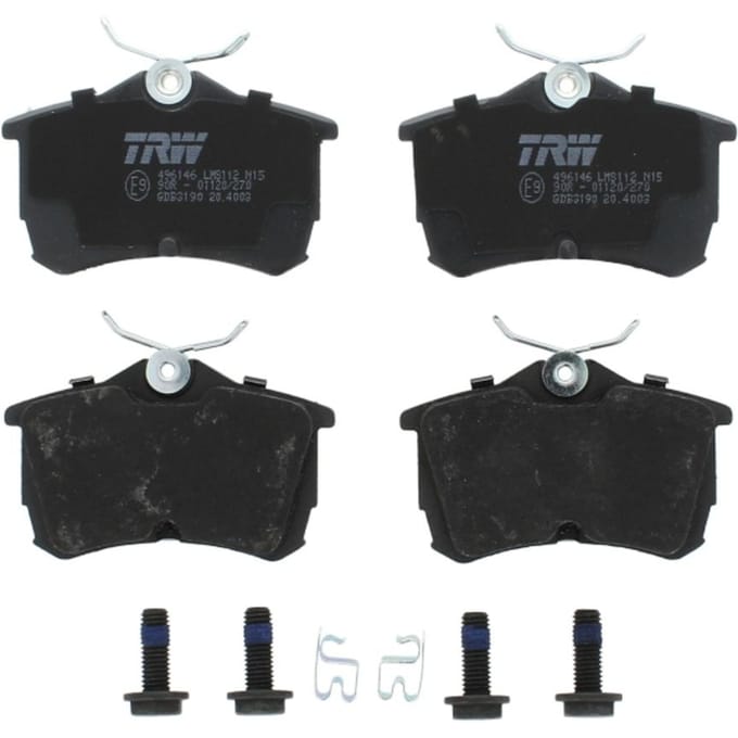 Remblokset TRW GDB3190, achter