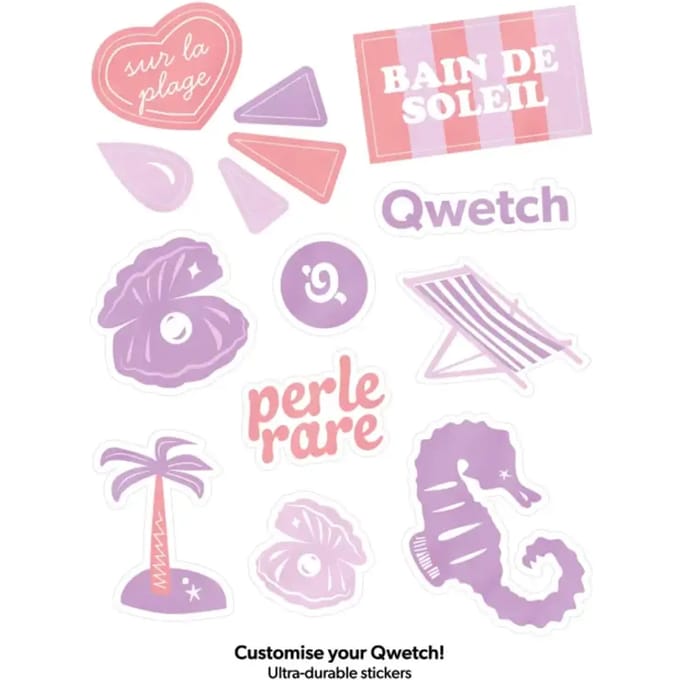 Beperkte editie stickers Qwetch