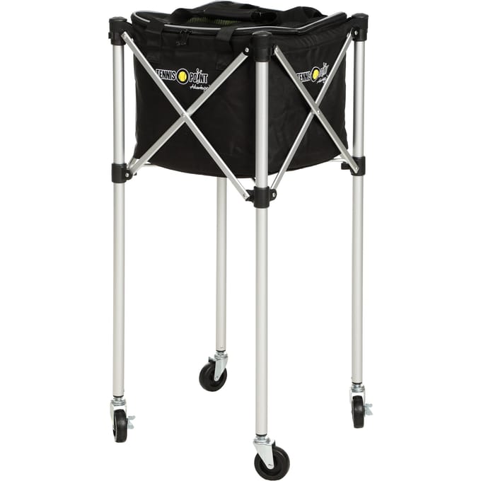 Tennis-Point Ballenwagen Plus Tas-Zwart