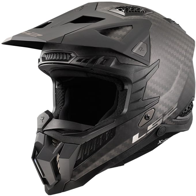 LS2 Helm X-Force MX703 mat carbon maat S