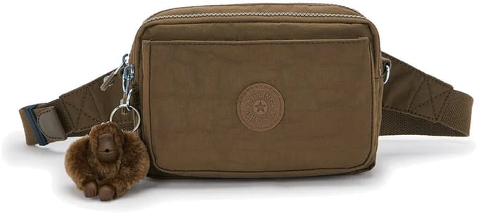 Kipling ABANU MULTI Dames Tas - Smooth Khaki