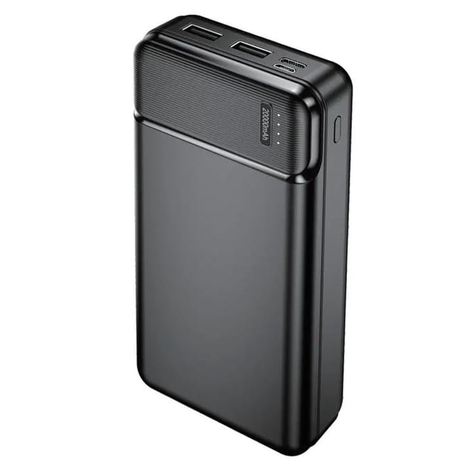 Externe batterij MaXlife MXPB-01, 20000mAh, 12W, 2 x USB-A, Zwart