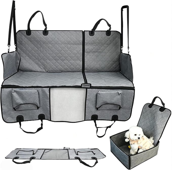Hondendeken Auto - Hondenmat - Veilig Transport - 3-in-1 Ontwerp - Waterdicht - Normal